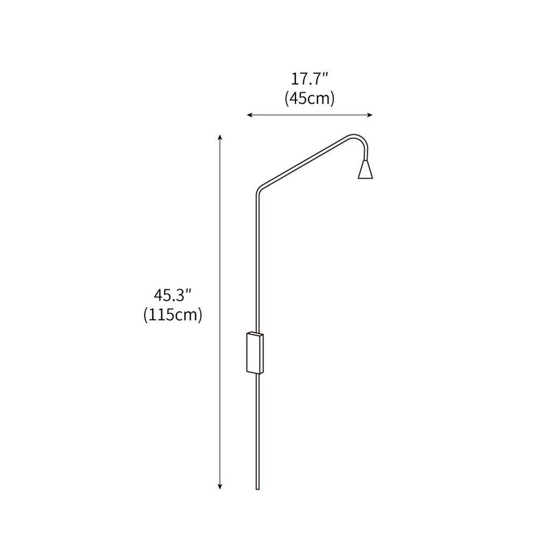 Svarna Wall Lamp 17.7″