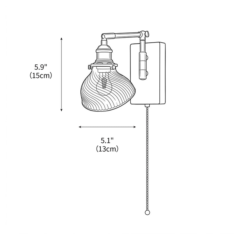 Axis Swing Arm Wall Lamp