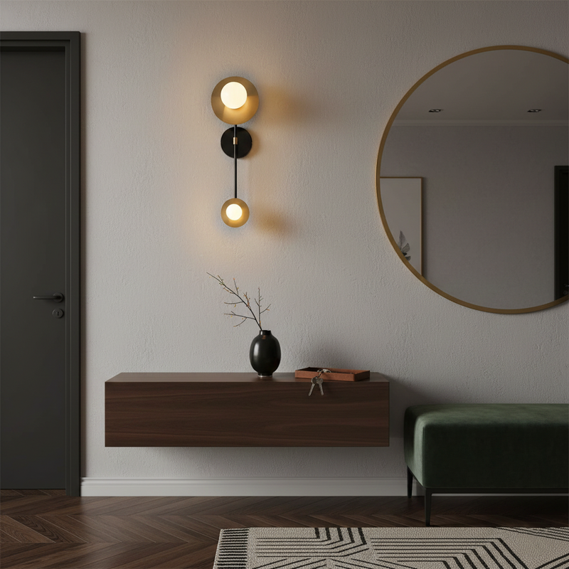 Balance Scale Wall Light 7.1"