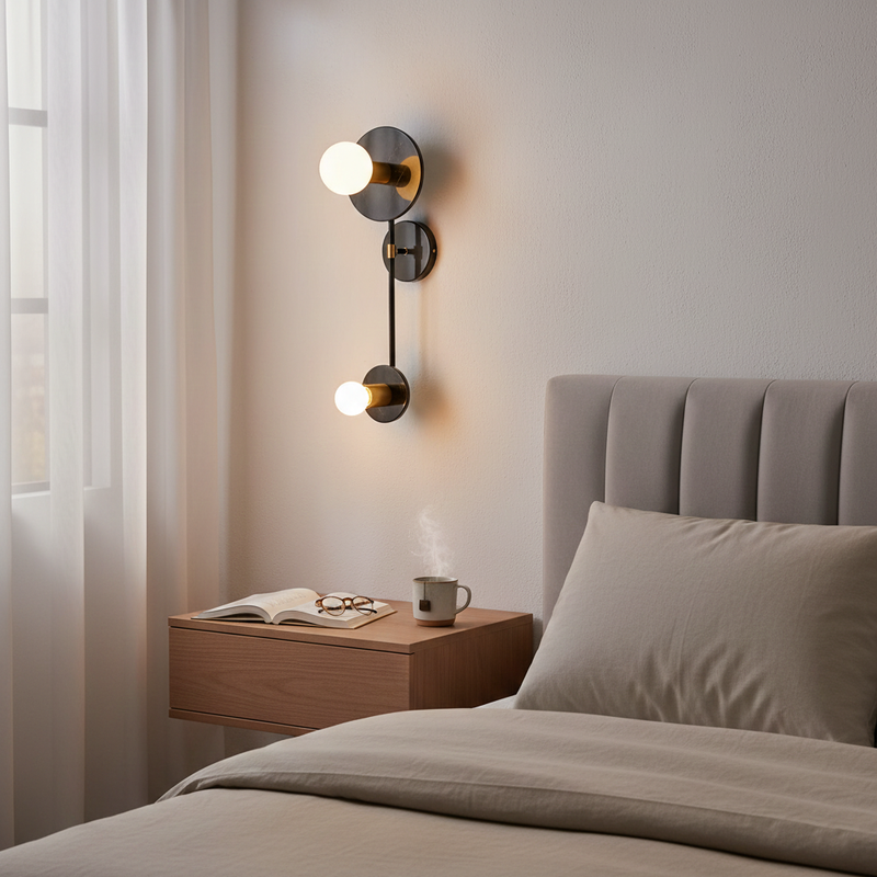 Balance Scale Wall Light 7.1"