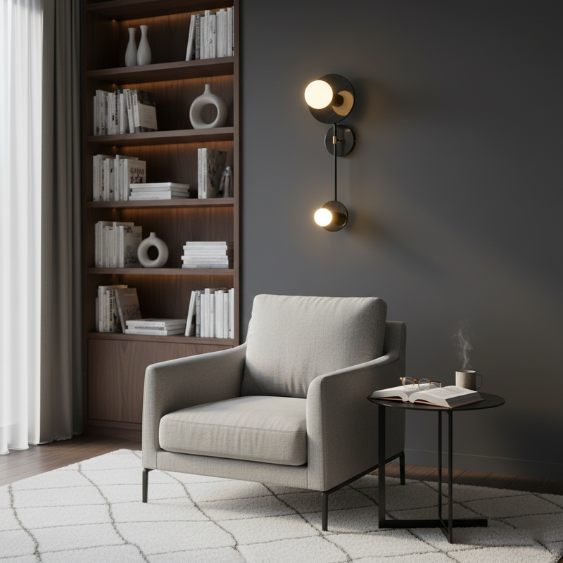 Balance Scale Wall Light 7.1"