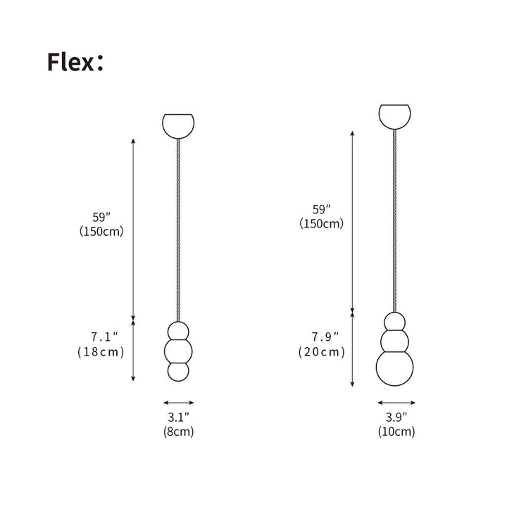 Ball Series Pendant Light – detail 3