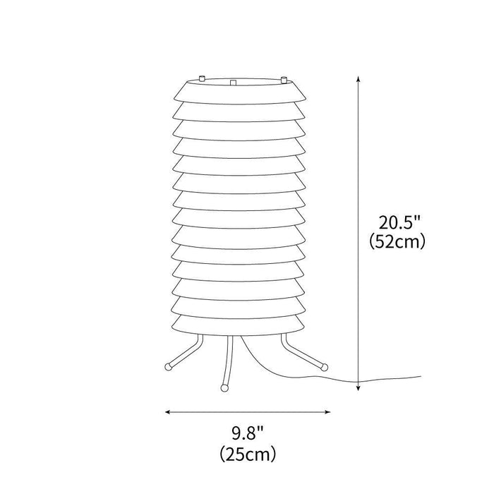 Baltic Tower Table Lamp