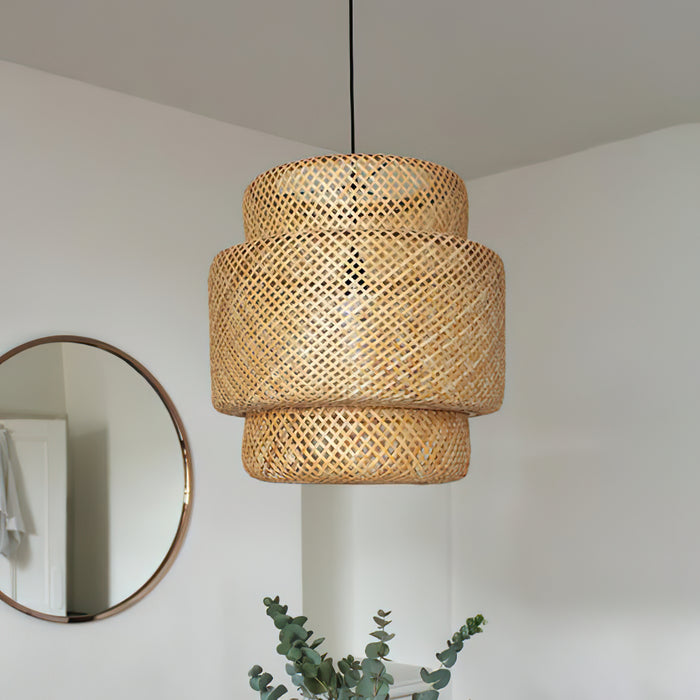 Bamboe hanglamp