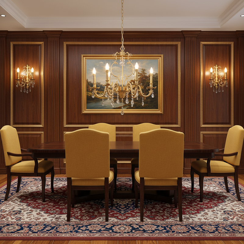 Barret Light Crystal Classic Traditional Chandelier