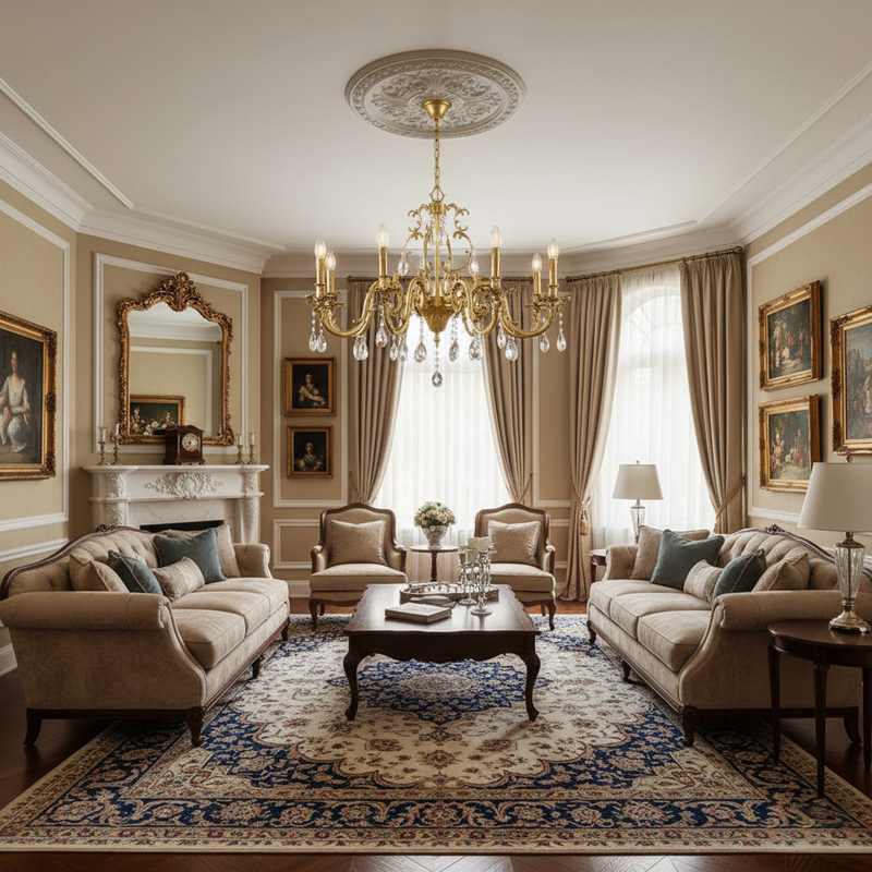 Barret Light Crystal Classic Traditional Chandelier