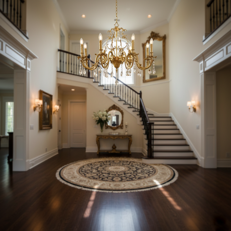 Barret Light Crystal Classic Traditional Chandelier