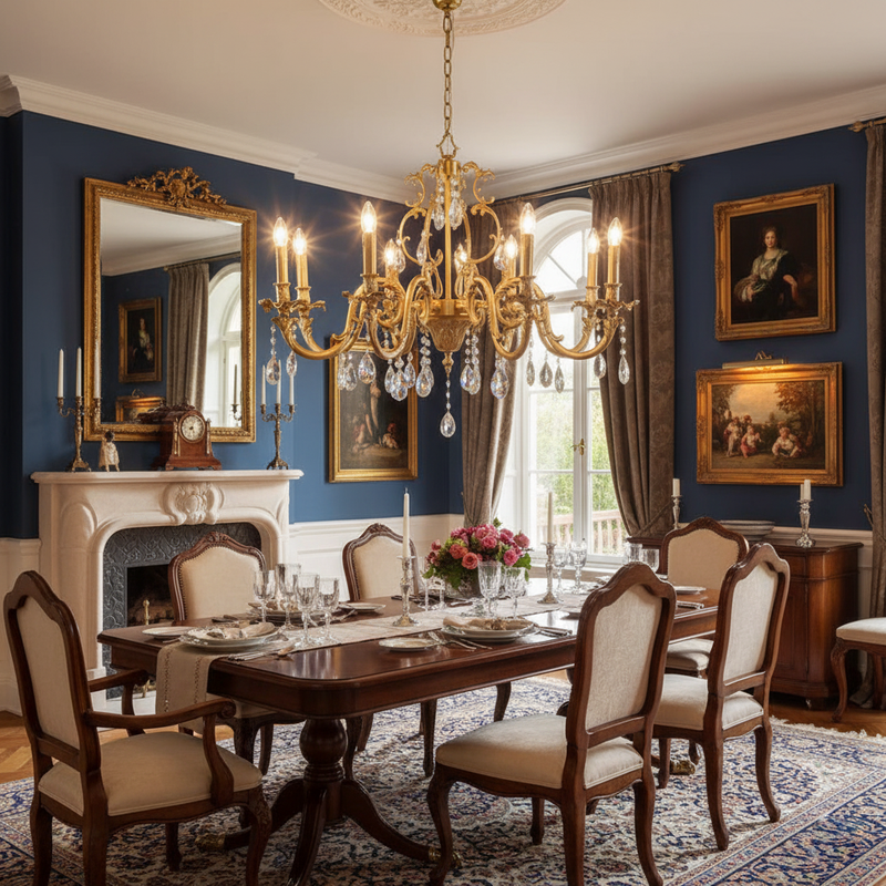 Barret Light Crystal Classic Traditional Chandelier