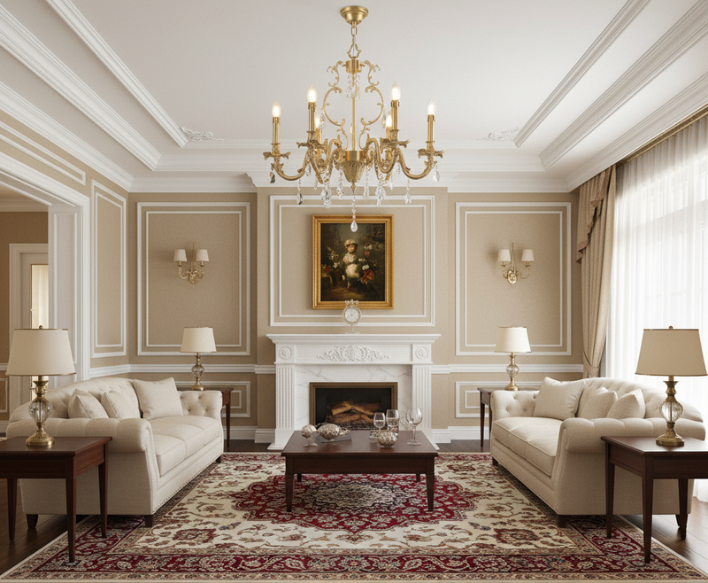 Barret Light Crystal Classic Traditional Chandelier