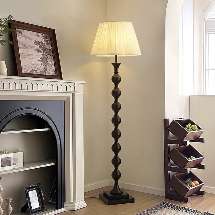 Bead Column Floor Lamp 18.1"