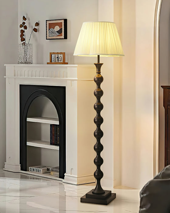 Bead Column Floor Lamp 18.1"