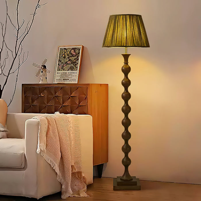 Bead Column Floor Lamp 18.1"