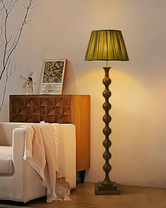 Bead Column Floor Lamp 18.1"