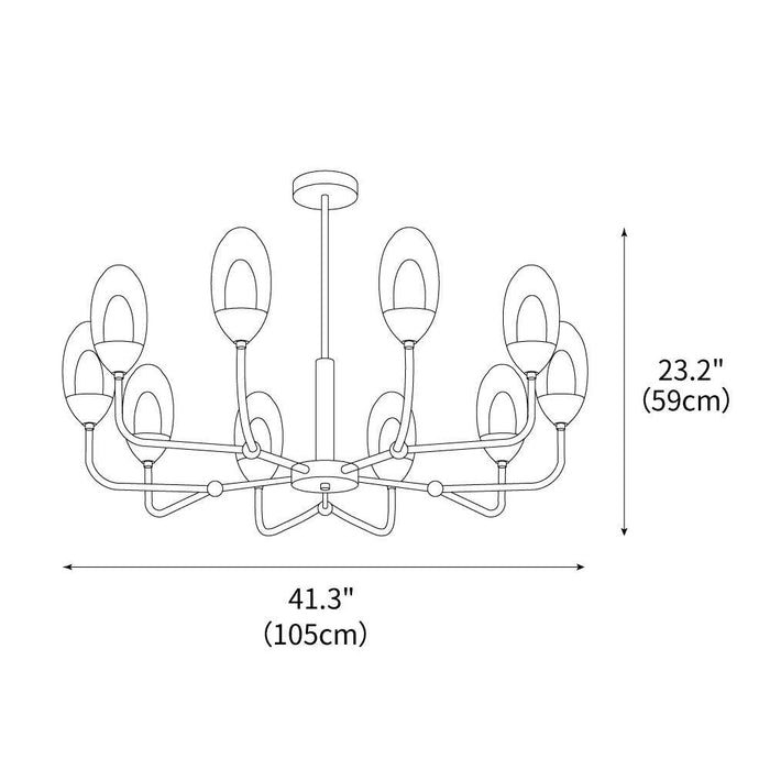 Beam Genie Chandelier