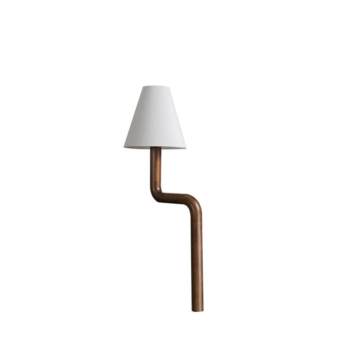 Bend Wood Table Lamp 8.7"