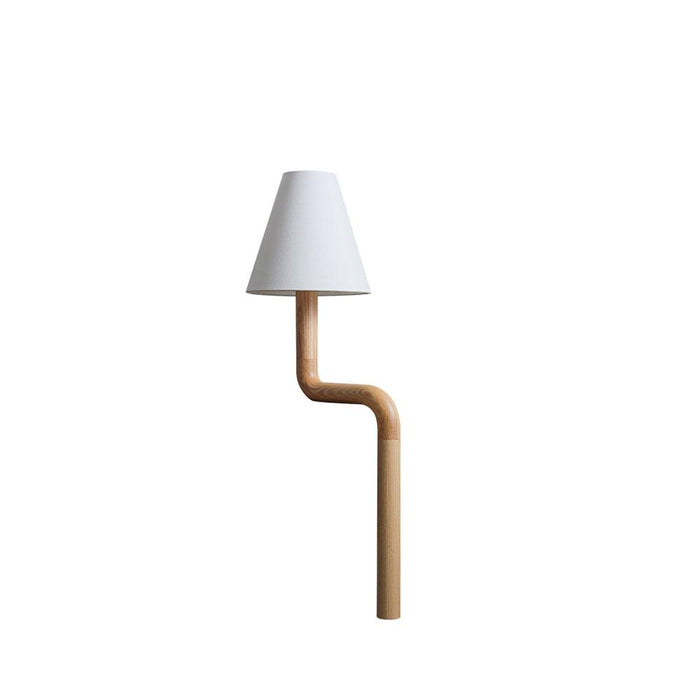 Bend Wood Table Lamp 8.7"