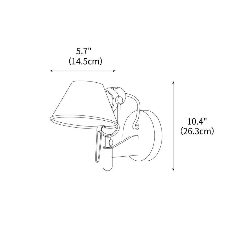 Big Speaker Wall Lamp 5.7"
