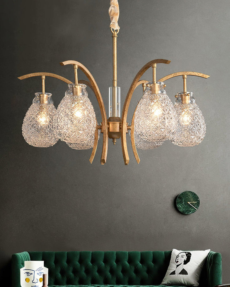 Big Flower Bag Chandelier 25.2"