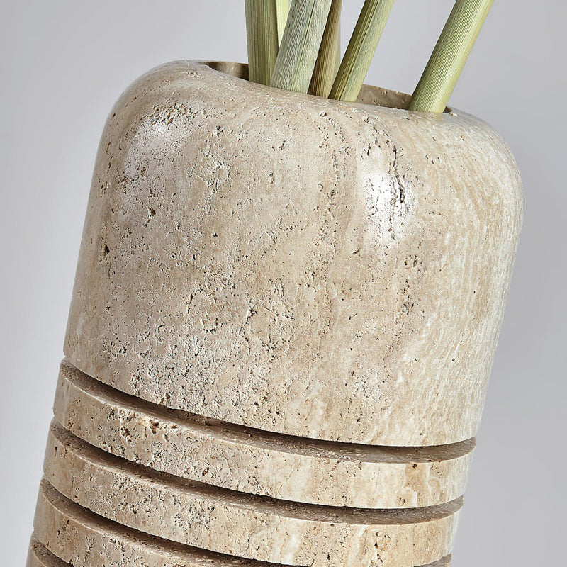 Big Stone Bucket Floor Lamp 6.9"