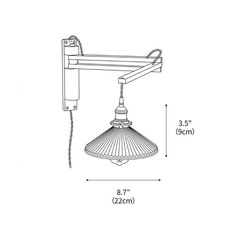 Blair Swing Arm Wall Lamp