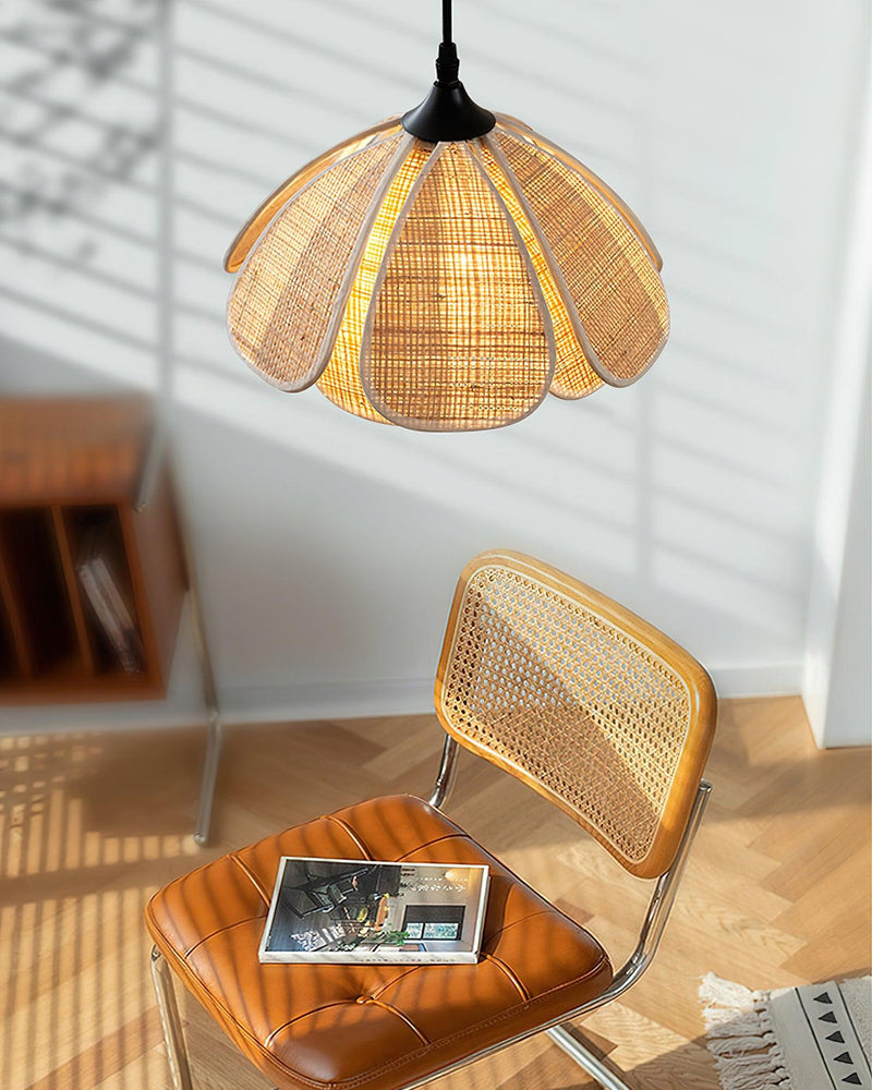 Bloom Rattan Pendant Lamp