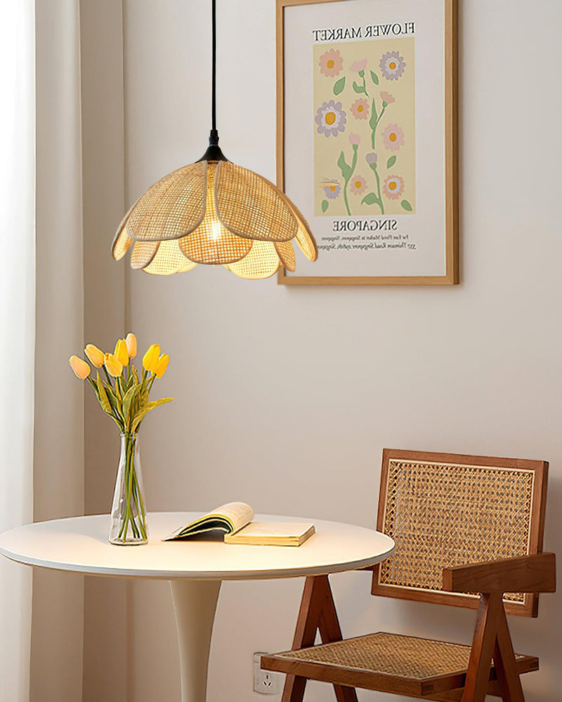 Bloom Rattan Pendant Lamp