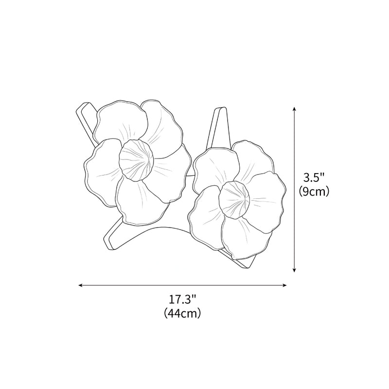 Bloomelle Flower Wall Sconce