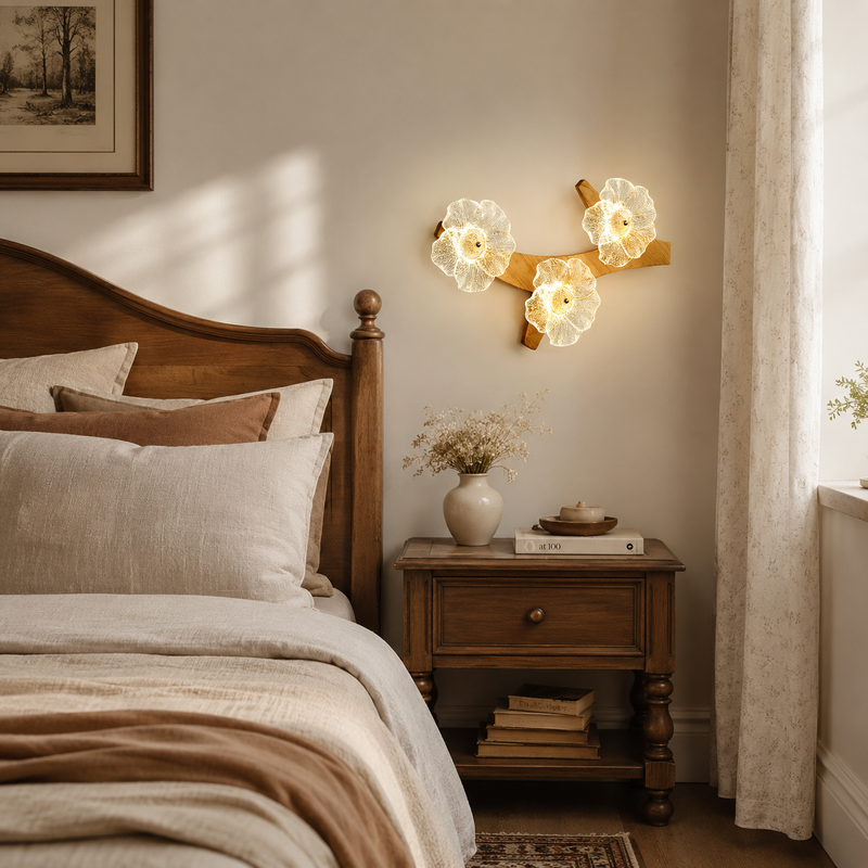 Bloomelle Flower Wall Sconce