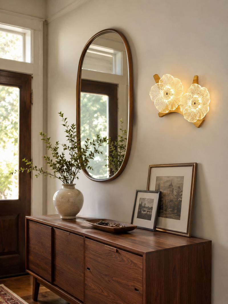 Bloomelle Flower Wall Sconce