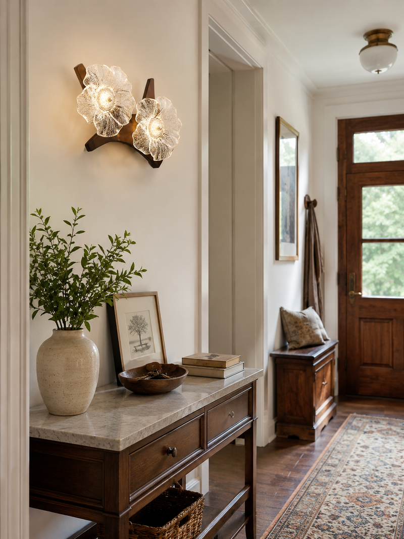 Bloomelle Flower Wall Sconce