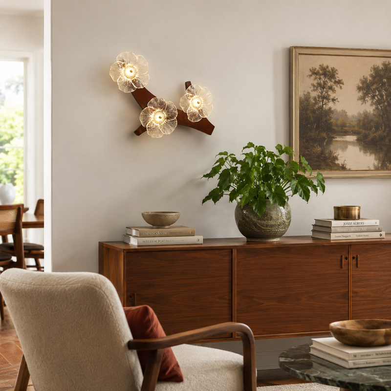 Bloomelle Flower Wall Sconce