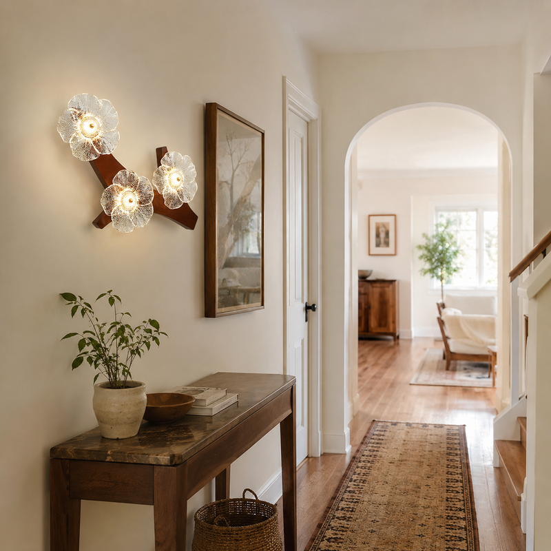 Bloomelle Flower Wall Sconce