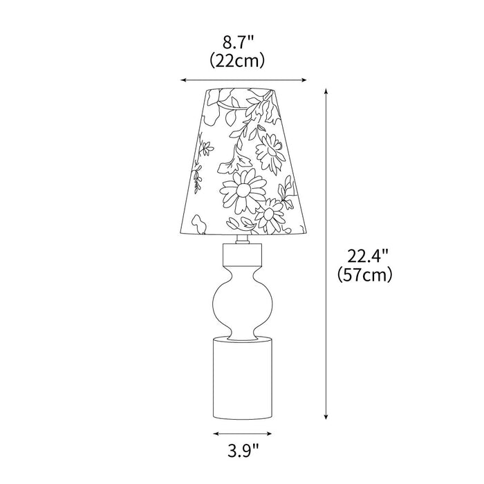 Bloomwood Table Lamp 8.7"