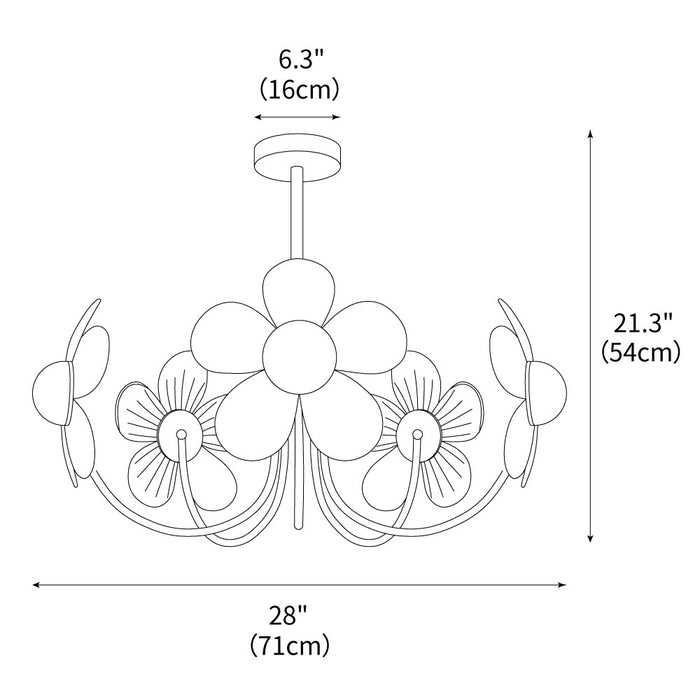 Blossom Array Chandelier