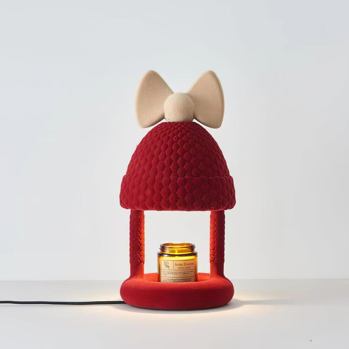 Bow Tie Hat Table Lamp 6.9"