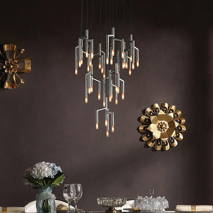 Branched Glow Chandelier