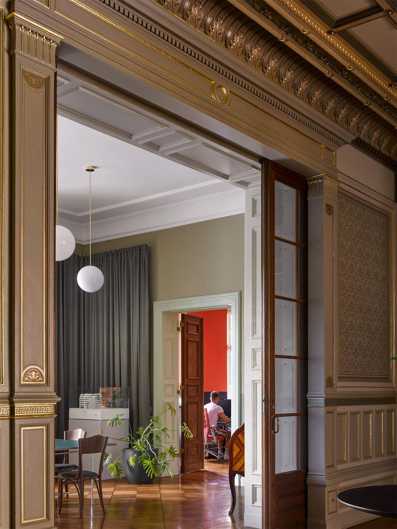 Brass Architectural Collection Pendant Lamp