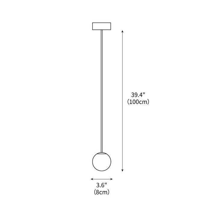 Brass Architectural Collection Pendant Lamp – detail 3