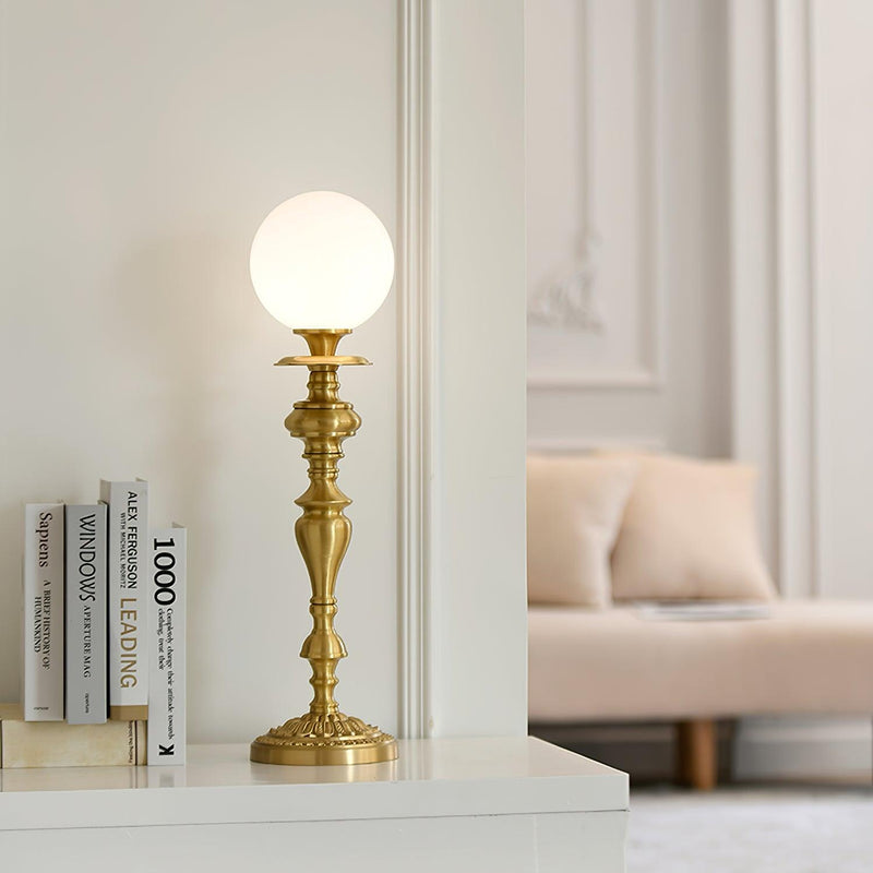 Brass Candelabra Table Lamp