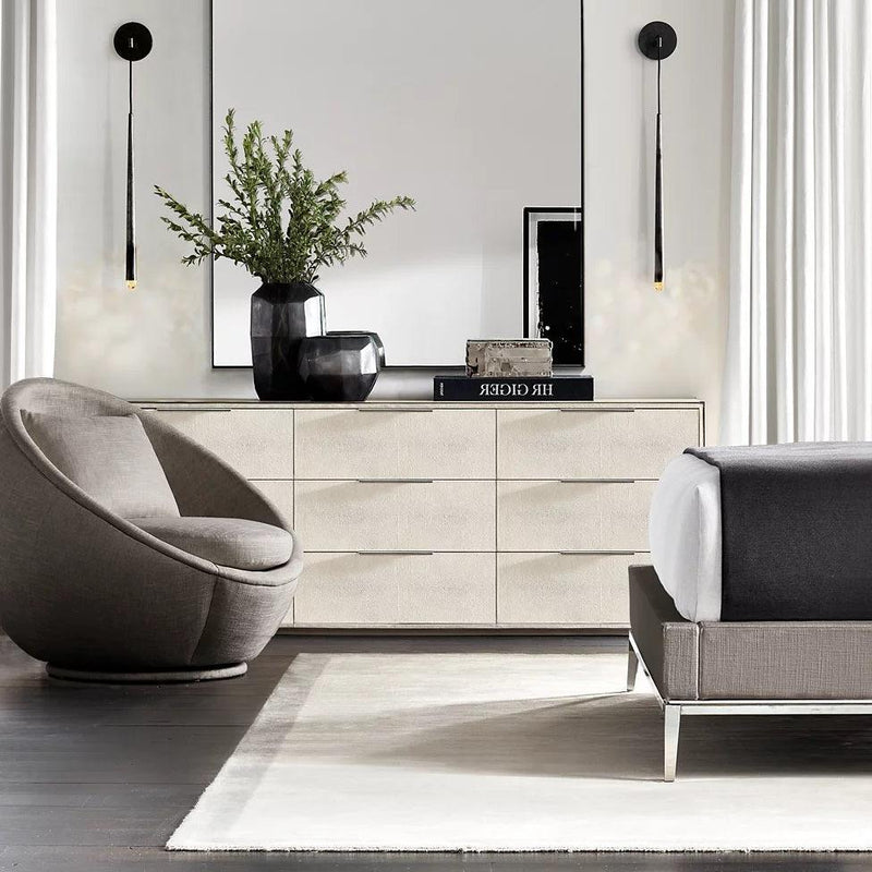 Brass Cone Wall Lamp