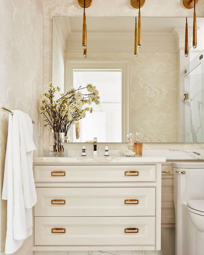 Brass Cone Wall Lamp