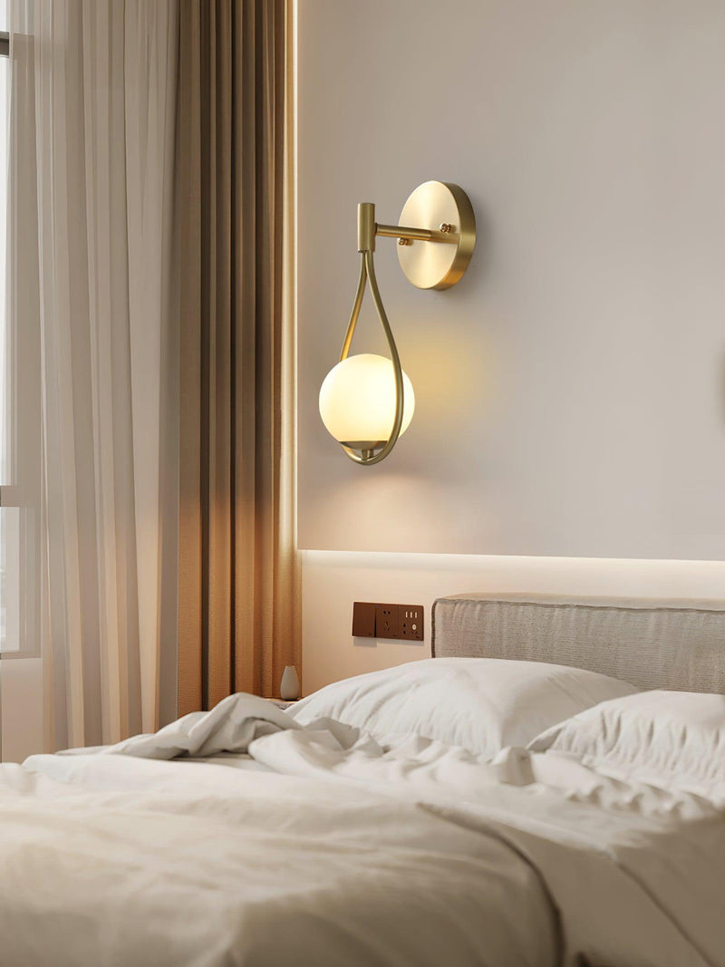 Brass Vanity Wall Lamp 5.3"