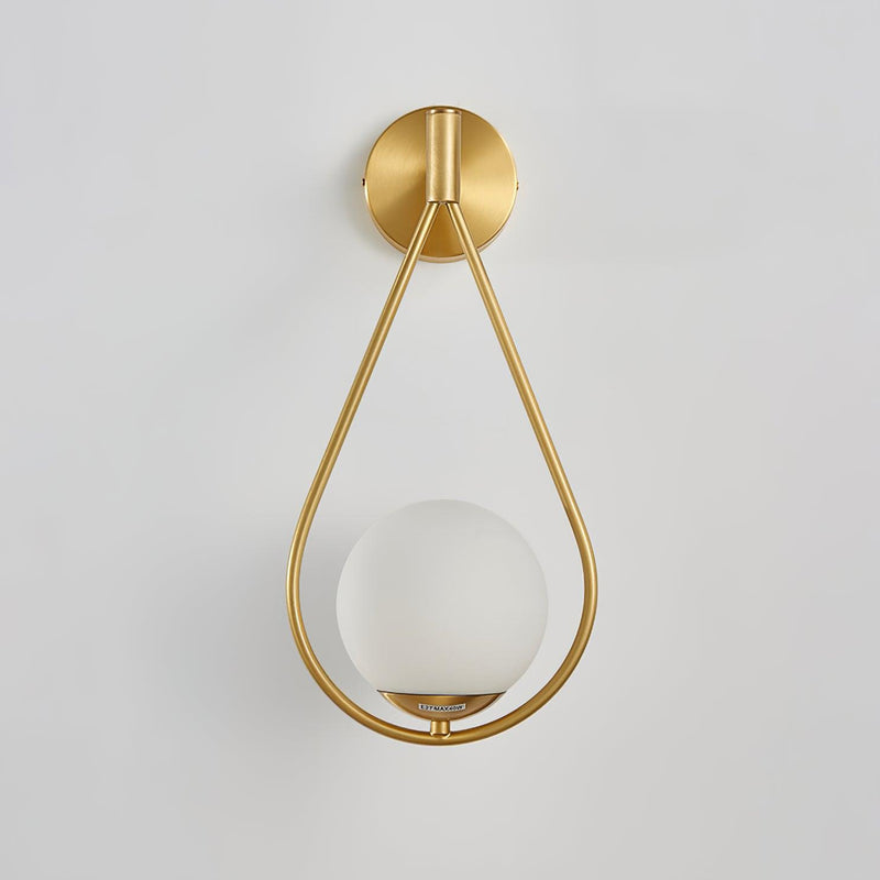 Brass Vanity Wall Lamp 5.3"