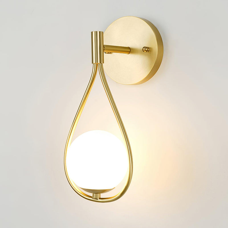 Brass Vanity Wall Lamp 5.3"