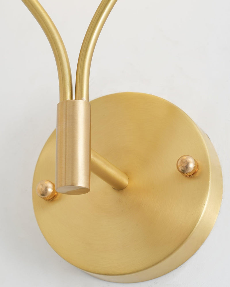 Brass Vanity Wall Lamp 5.3"