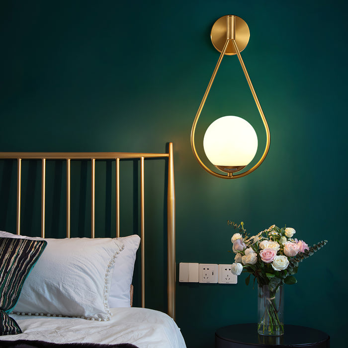 Brass Vanity Wall Lamp 5.3"