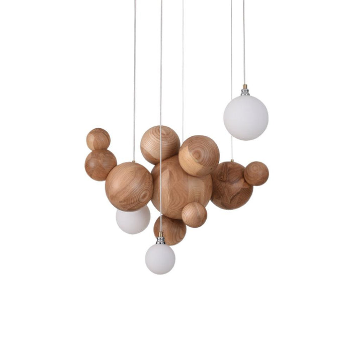 Bubble Ball Chandelier 19.7"