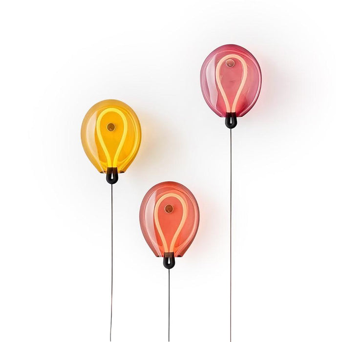Red Balloon Balloon Pendant Mhw Bulla Wall Light — Mooiehome