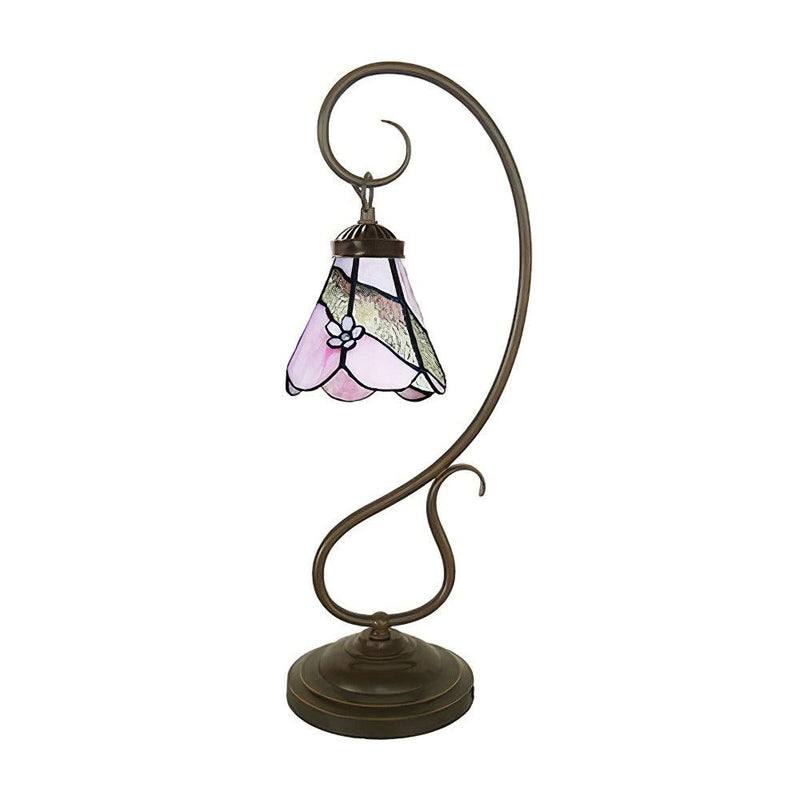 Cal Lighting Cotulla Tiffany Table Lamp 9.8"