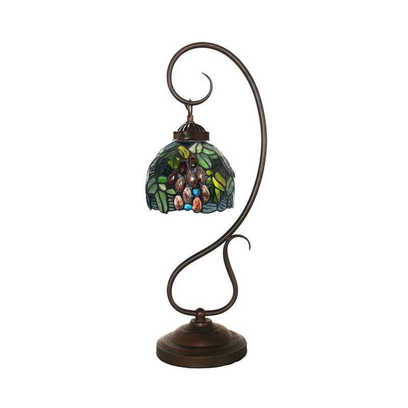 Cal Lighting Cotulla Tiffany Table Lamp 9.8"